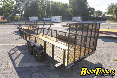 New 2025 6X16 Triple Crown Utility Trailer