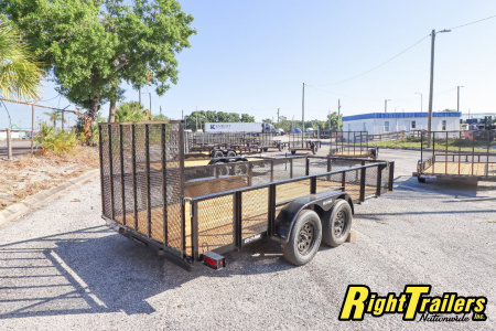 New 2025 6X16 Triple Crown Utility Trailer