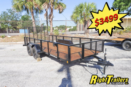 New 2025 6X16 Triple Crown Utility Trailer