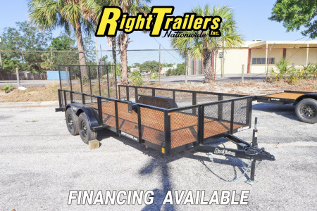 New 2025 6X16 Triple Crown Utility Trailer