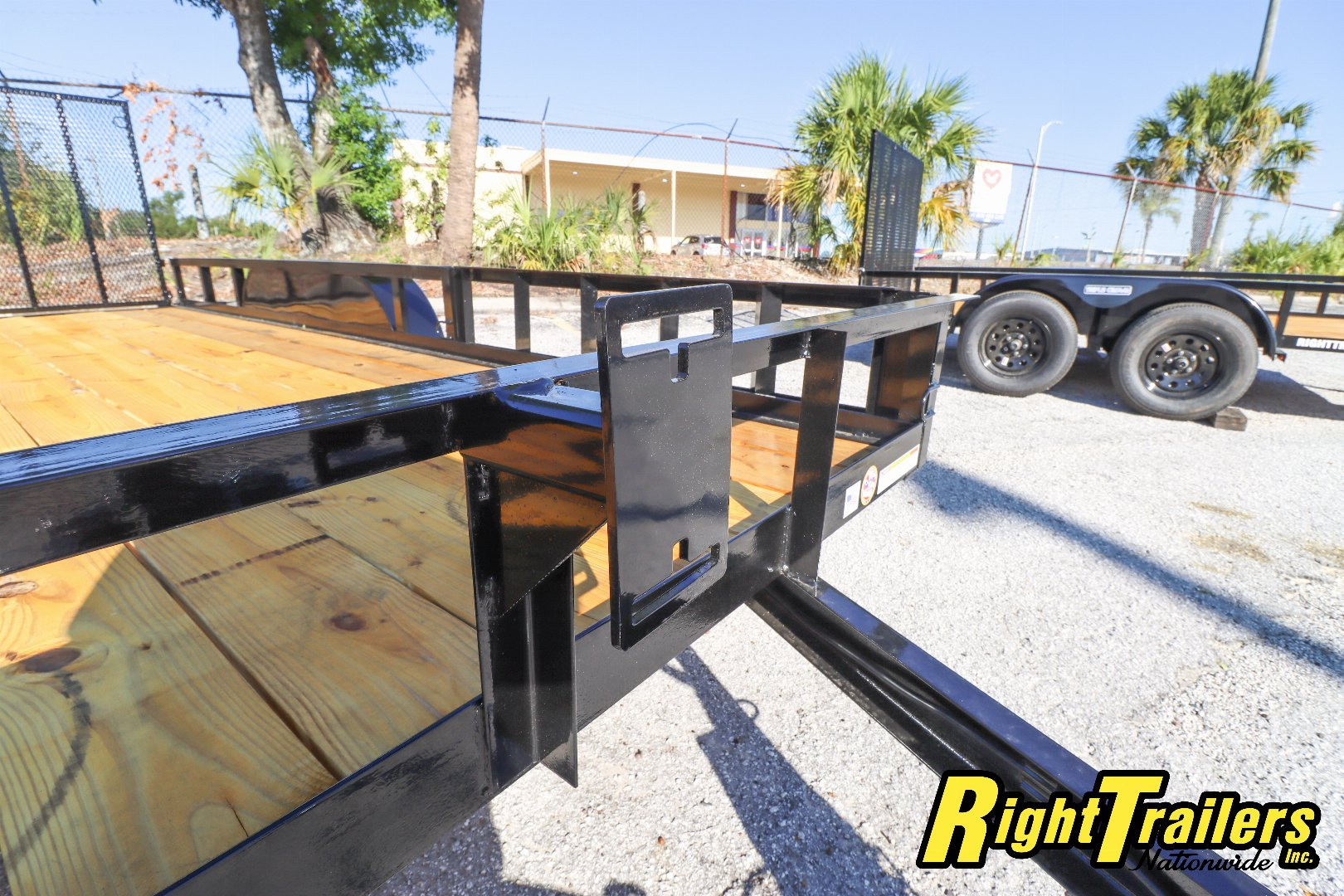 New 2025 7X16 Triple Crown ATV Utility Trailer