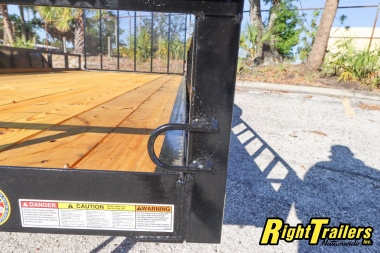 New 2025 7X16 Triple Crown ATV Utility Trailer