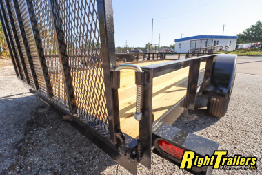 New 2025 7X16 Triple Crown ATV Utility Trailer