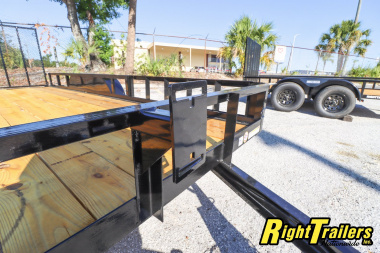 New 2025 7X16 Triple Crown ATV Utility Trailer