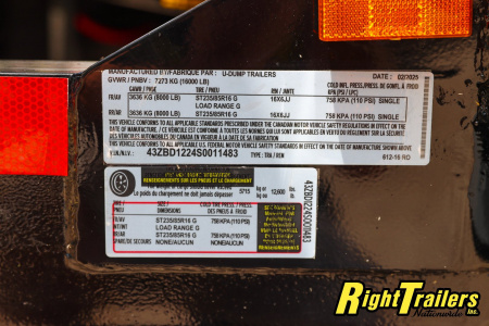 New 6X12 U-Dump ROLLOFF Rollster