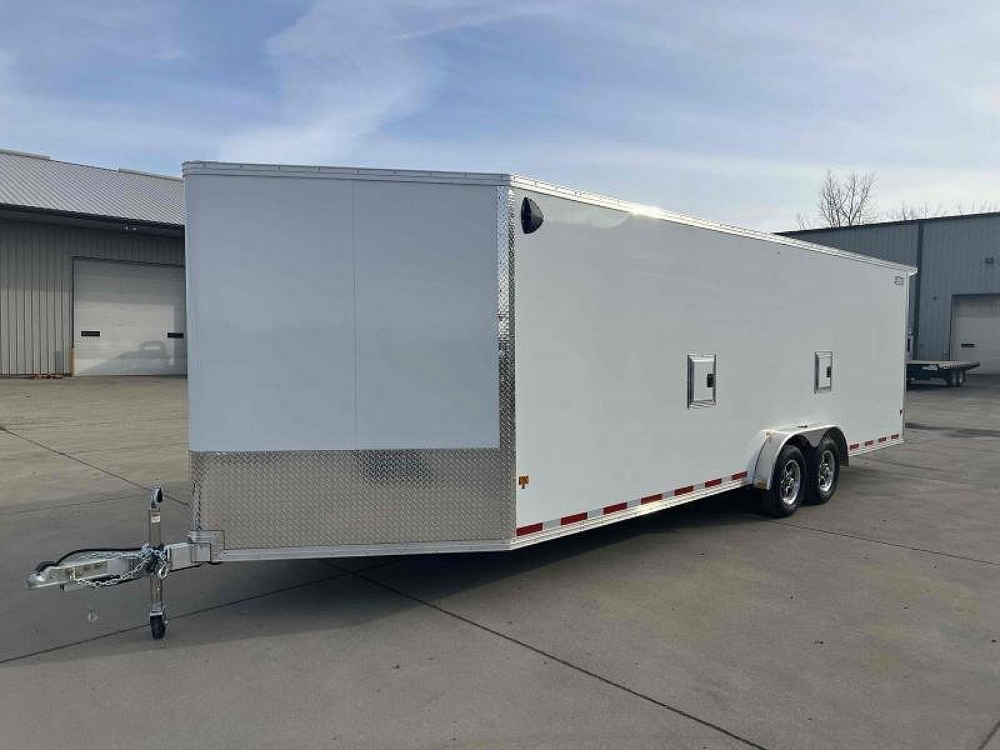 New 2024 Ez-Hauler7.5X29 Enclosed Snowmobile Trailer - 847