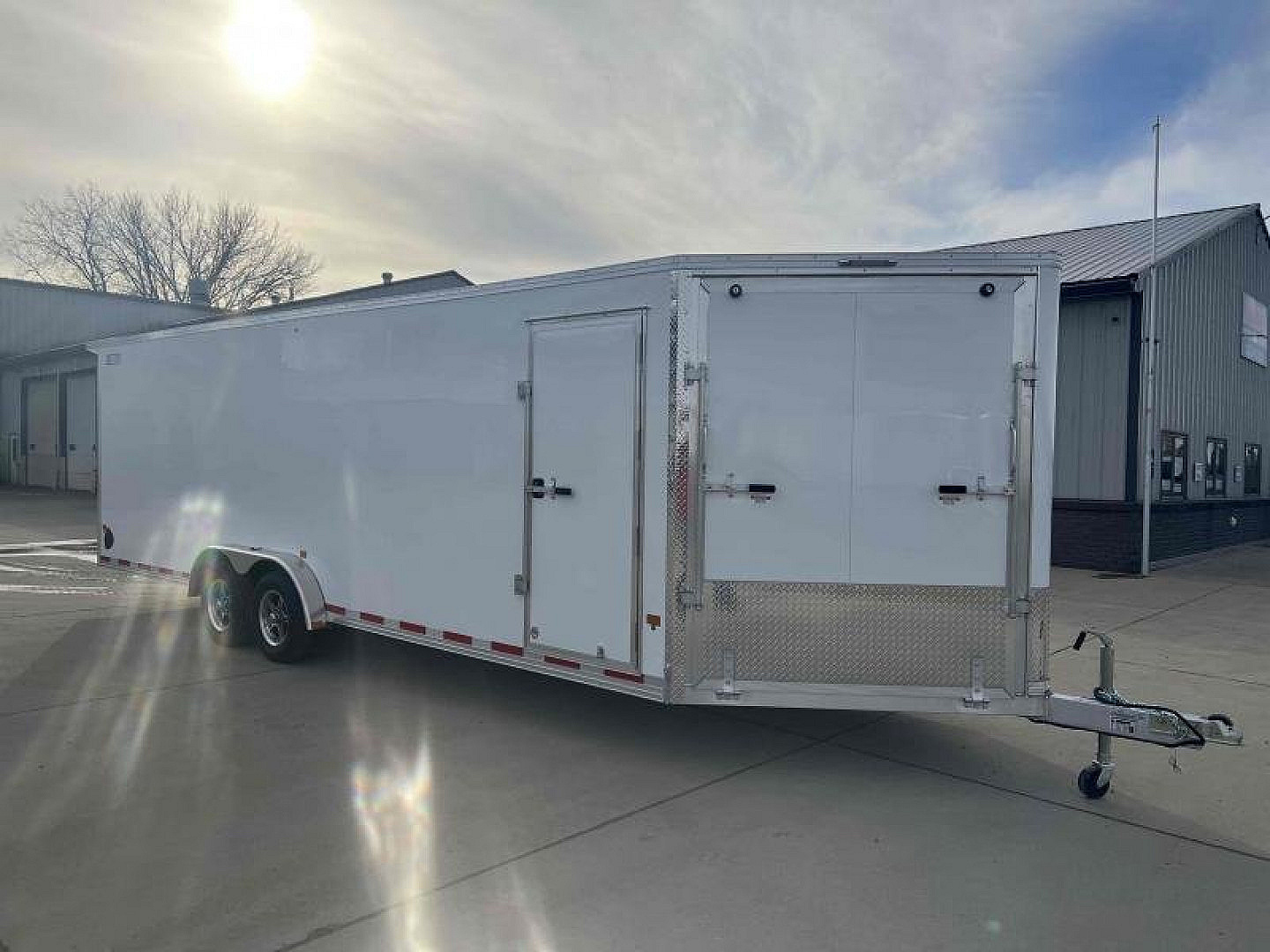 New 2024 Ez-Hauler7.5X29 Enclosed Snowmobile Trailer - 847