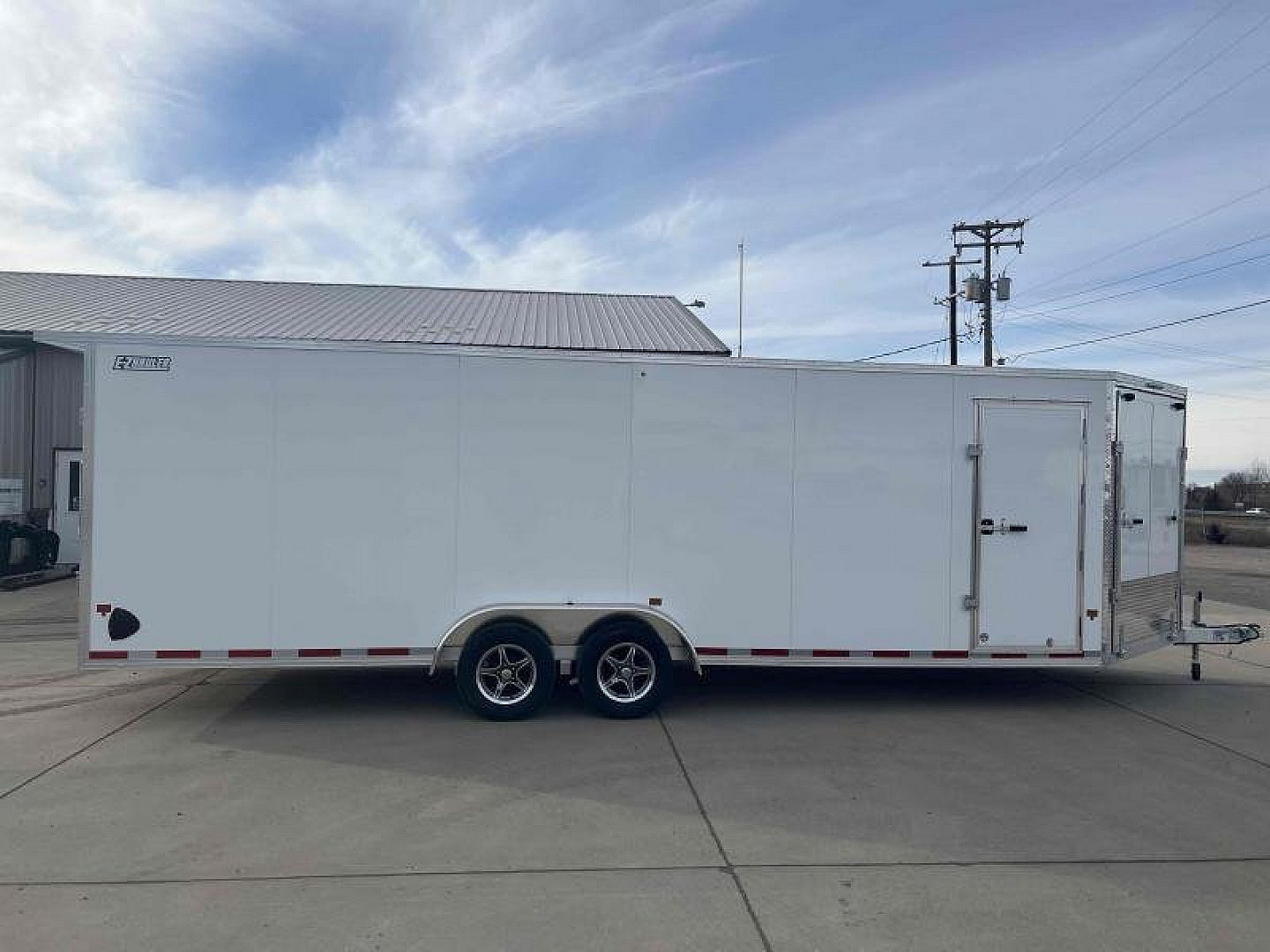 New 2024 Ez-Hauler7.5X29 Enclosed Snowmobile Trailer - 847