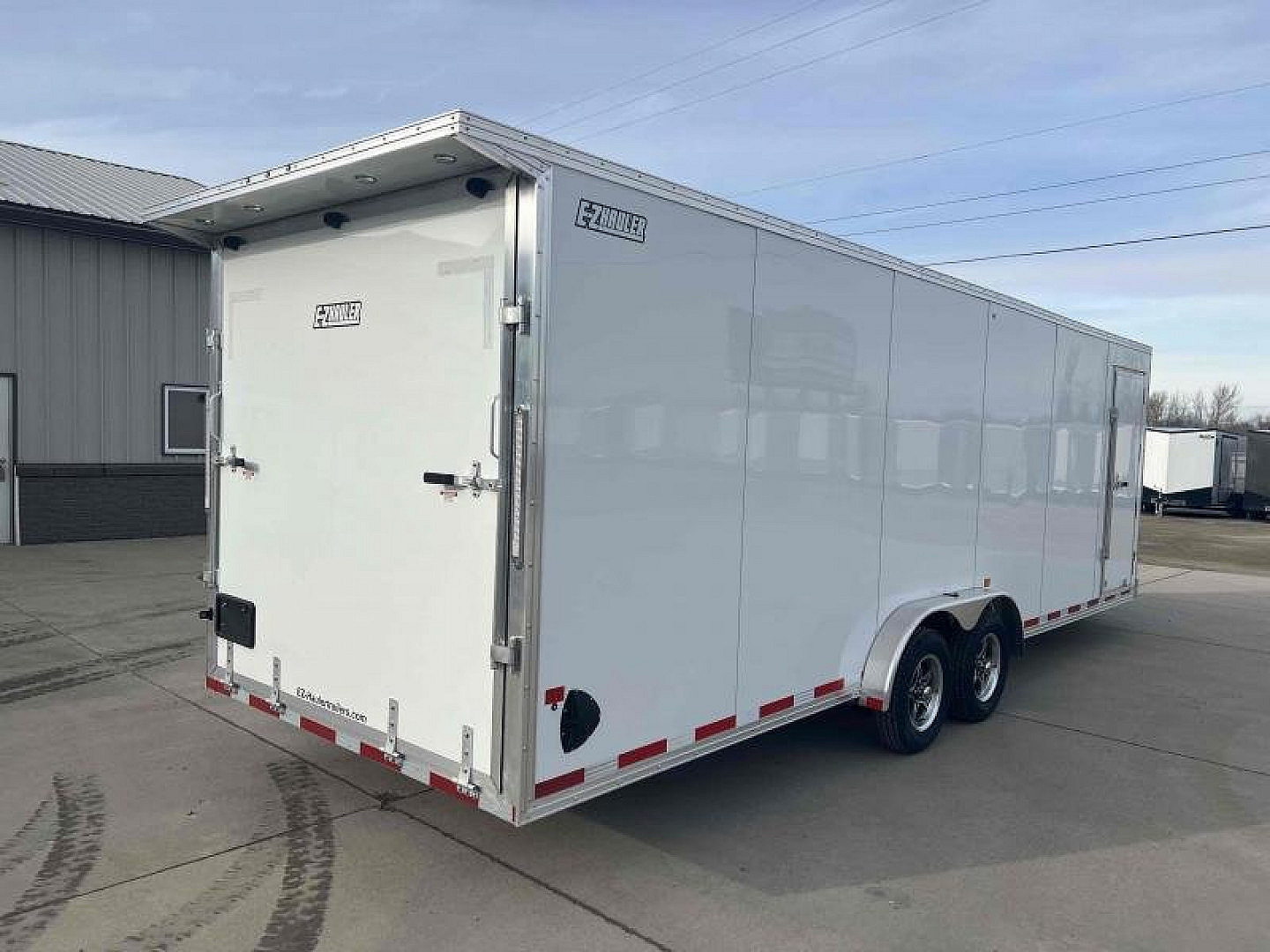 New 2024 Ez-Hauler7.5X29 Enclosed Snowmobile Trailer - 847