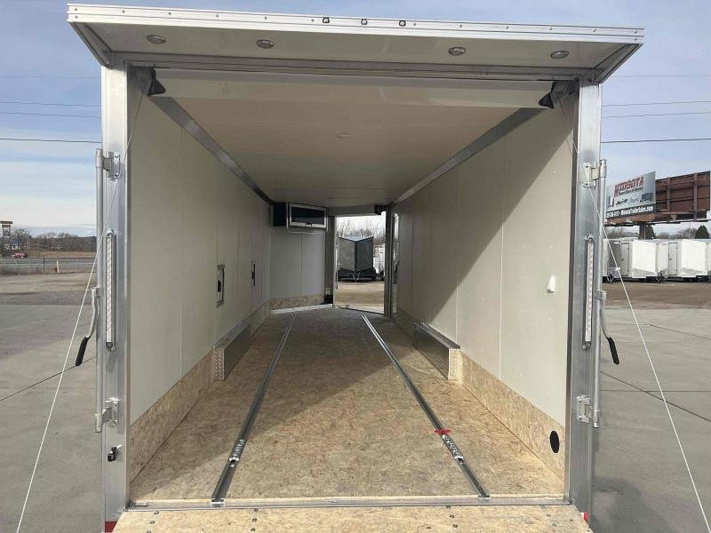 New 2024 Ez-Hauler7.5X29 Enclosed Snowmobile Trailer - 847
