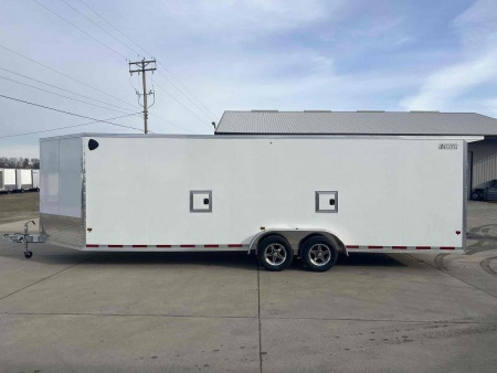 New 2024 Ez-Hauler7.5X29 Enclosed Snowmobile Trailer - 847