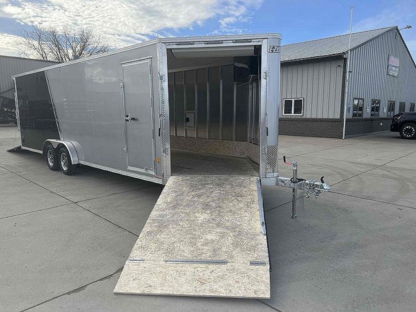 New 2024 Ez-Hauler7.5X29 Enclosed Snowmobile Trailer - 584