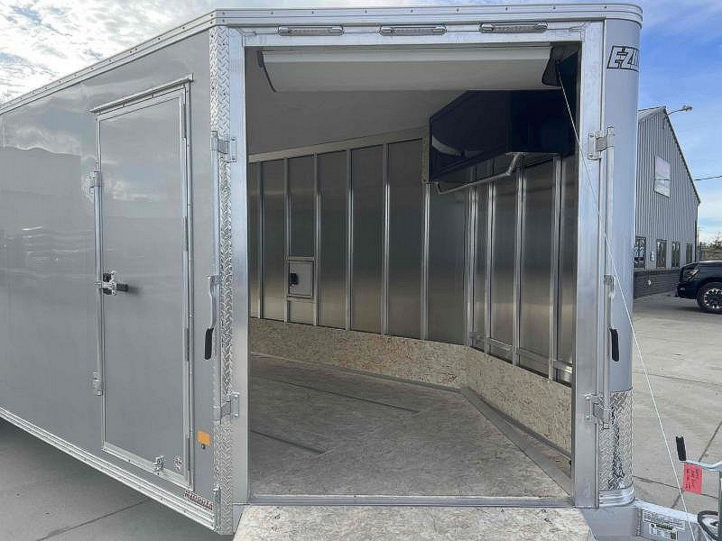 New 2024 Ez-Hauler7.5X29 Enclosed Snowmobile Trailer - 584