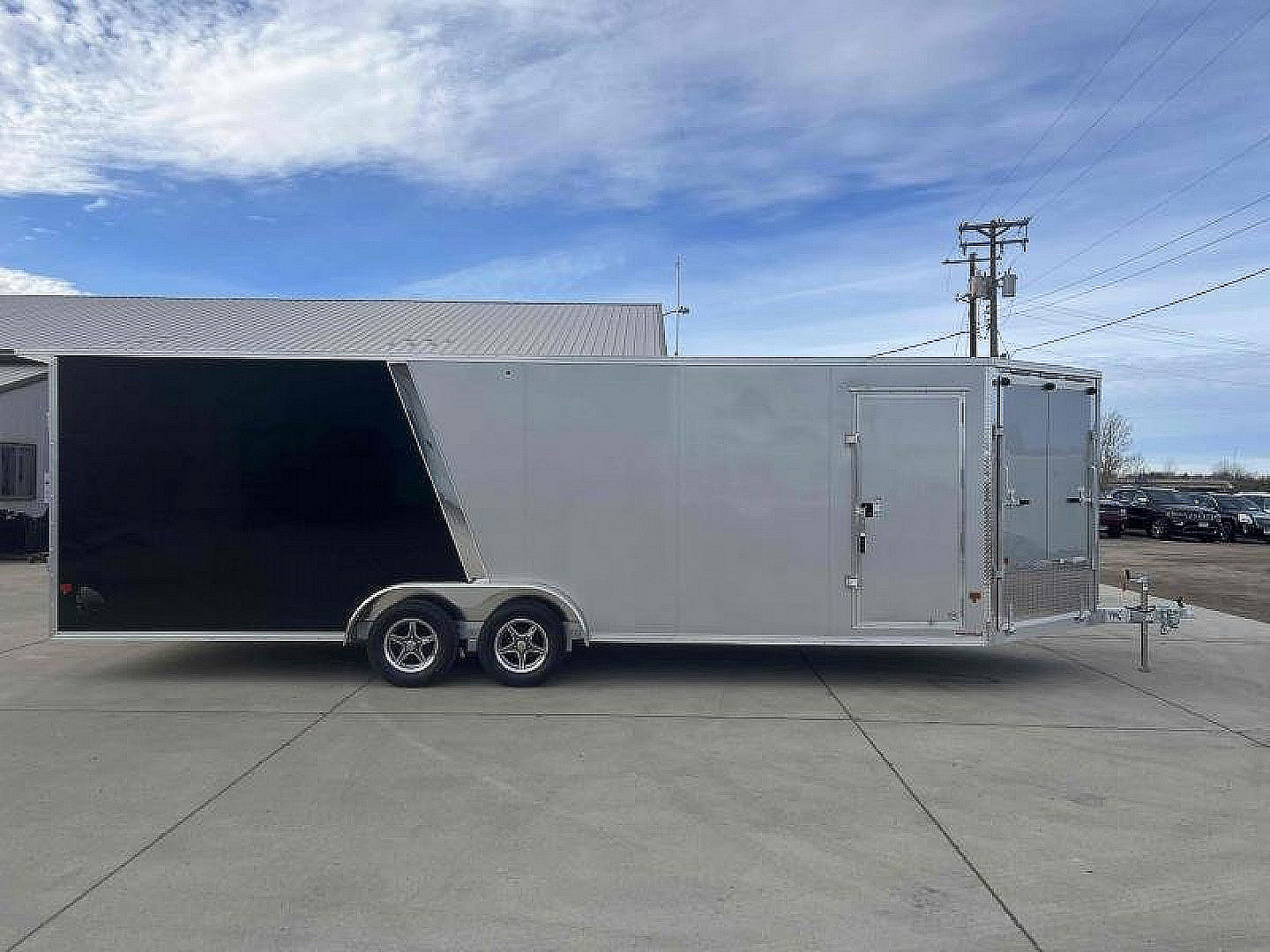New 2024 Ez-Hauler7.5X29 Enclosed Snowmobile Trailer - 584