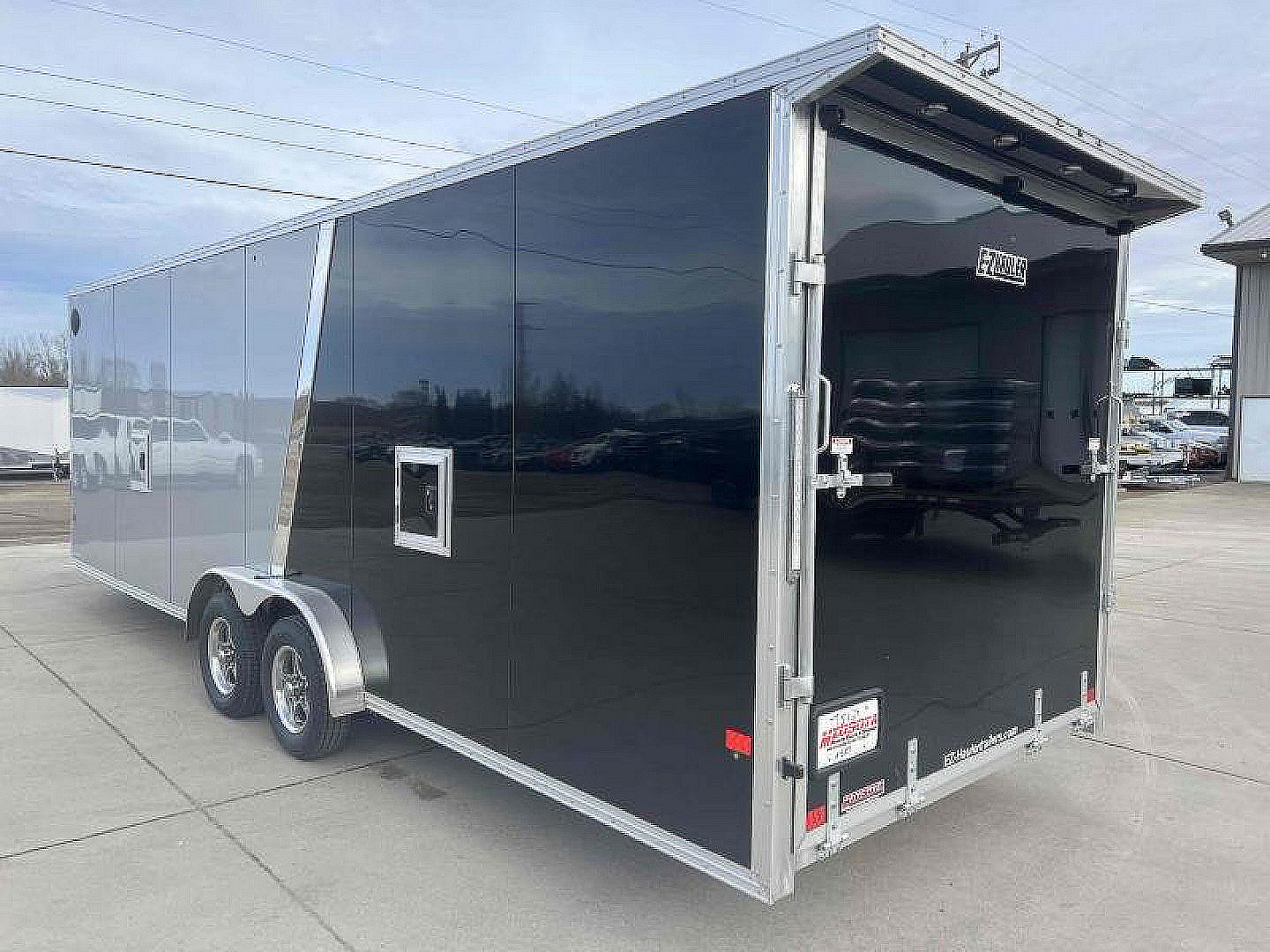 New 2024 Ez-Hauler7.5X29 Enclosed Snowmobile Trailer - 584