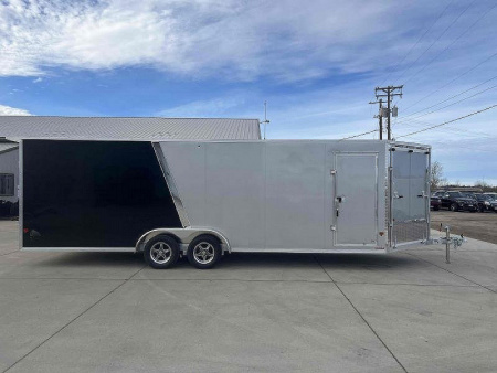 New 2024 Ez-Hauler7.5X29 Enclosed Snowmobile Trailer - 584