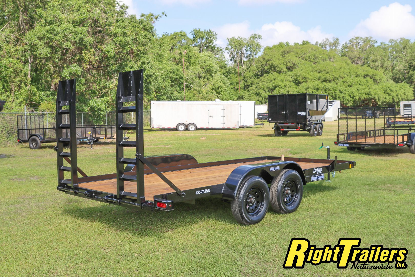 New 7X16 Triple Crown Car Hauler
