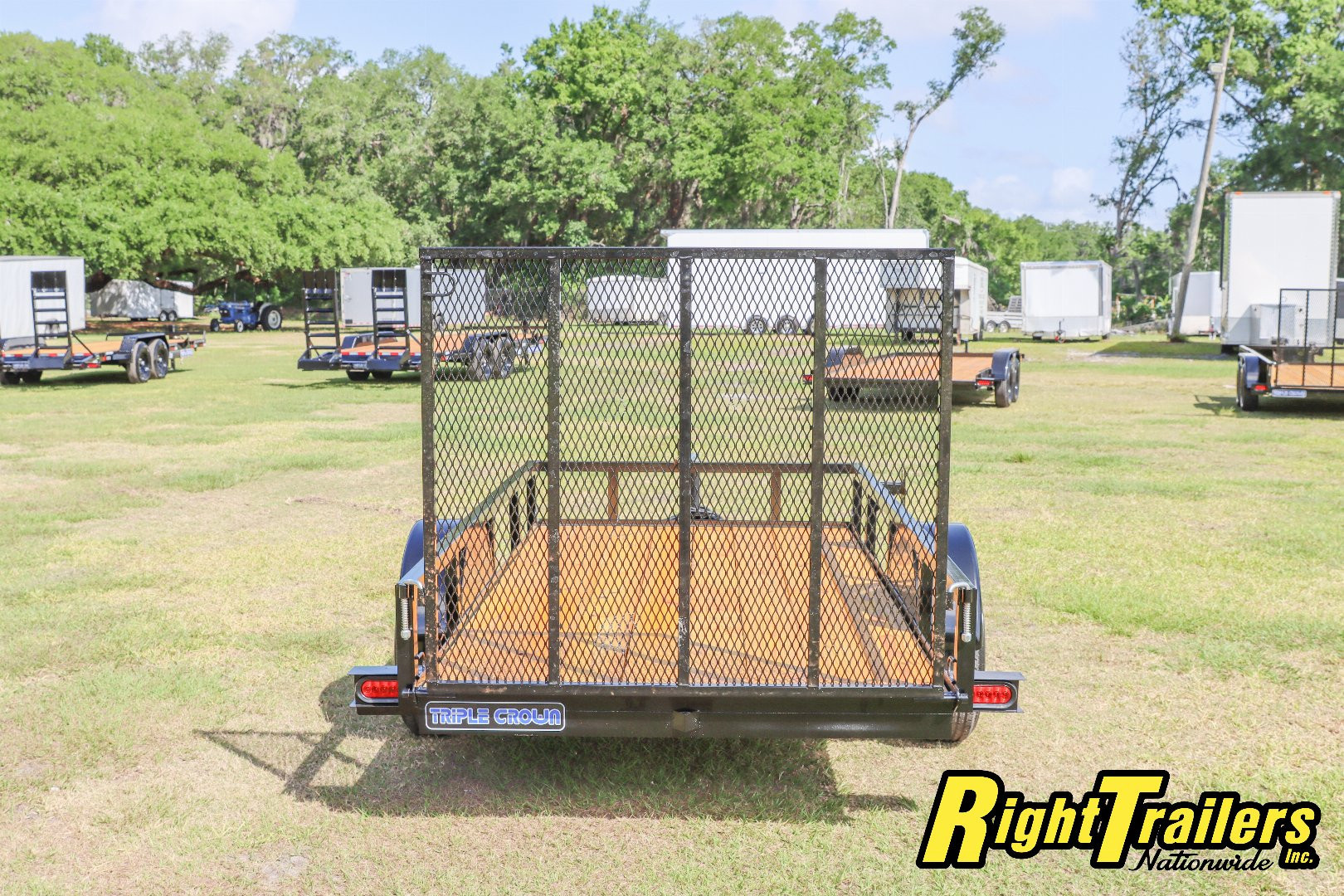 New 2025 5X10 Triple Crown Utility Trailer
