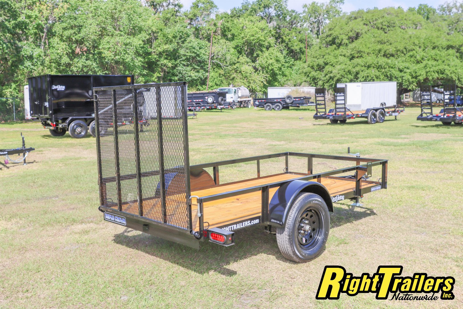 New 2025 5X10 Triple Crown Utility Trailer