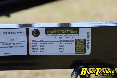 New 2025 5X10 Triple Crown Utility Trailer