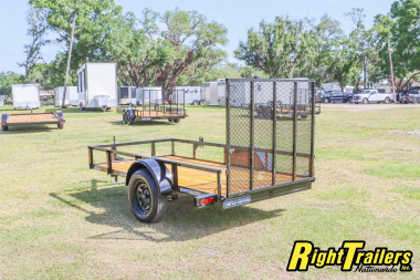 New 2025 5X10 Triple Crown Utility Trailer