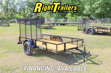 New 2025 5X10 Triple Crown Utility Trailer