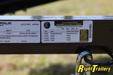 New 2025 5X10 Triple Crown Utility Trailer