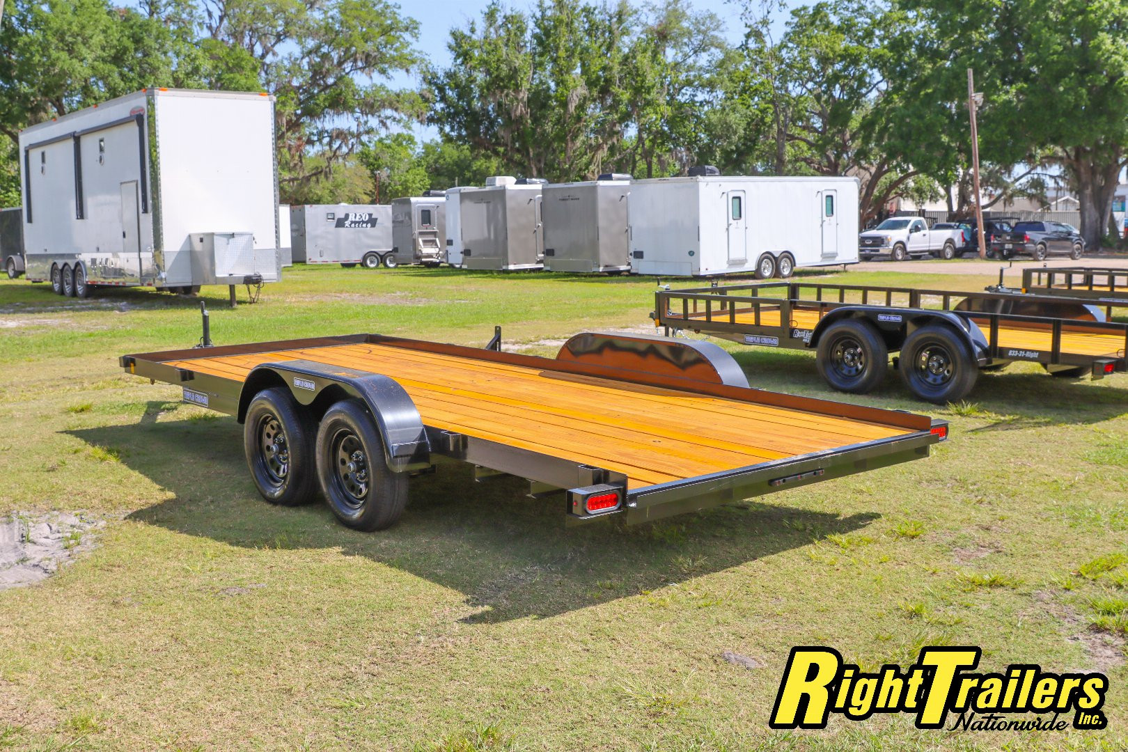New 2025 7X18 Triple Crown Car Hauler