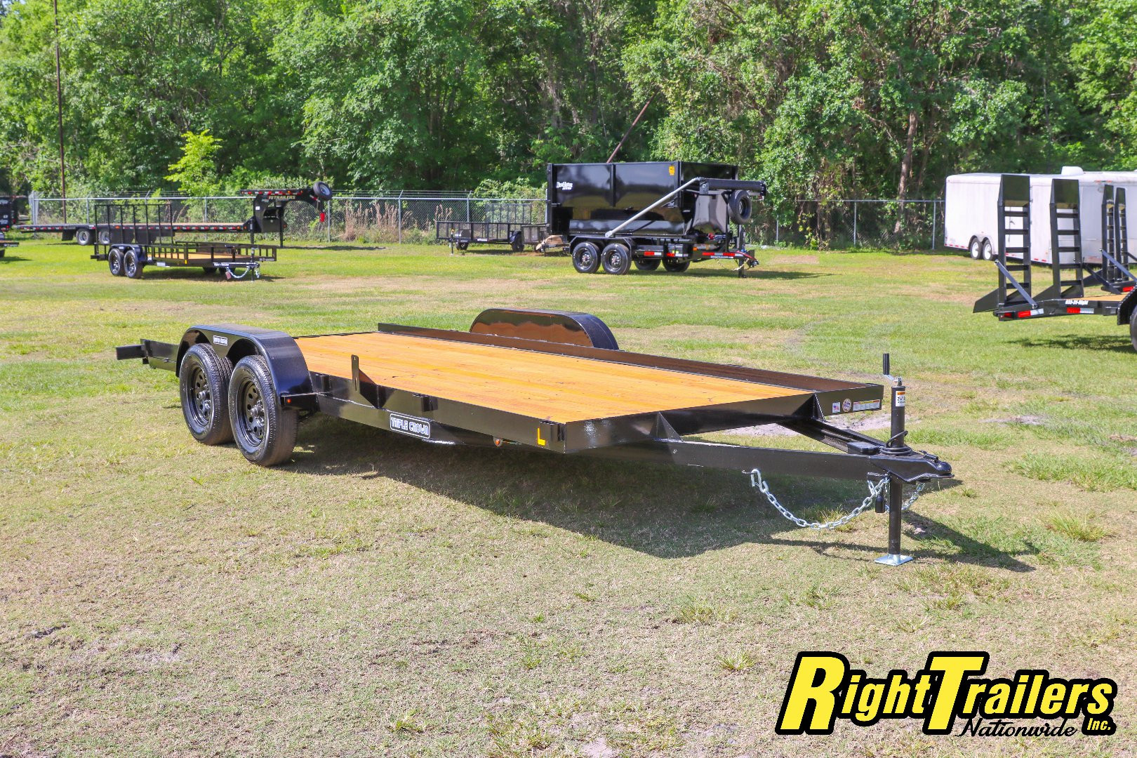 New 2025 7X18 Triple Crown Car Hauler