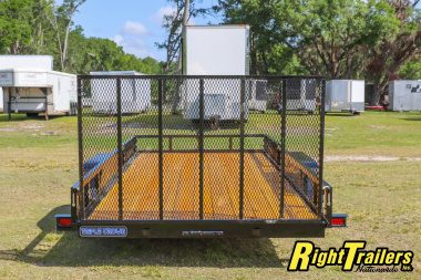 New 2025 7X16 Triple Crown ATV Utility Trailer