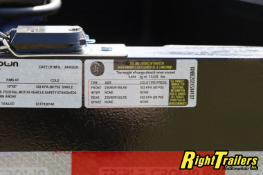 New 7X20 Triple Crown Trailer Equipment Trailer