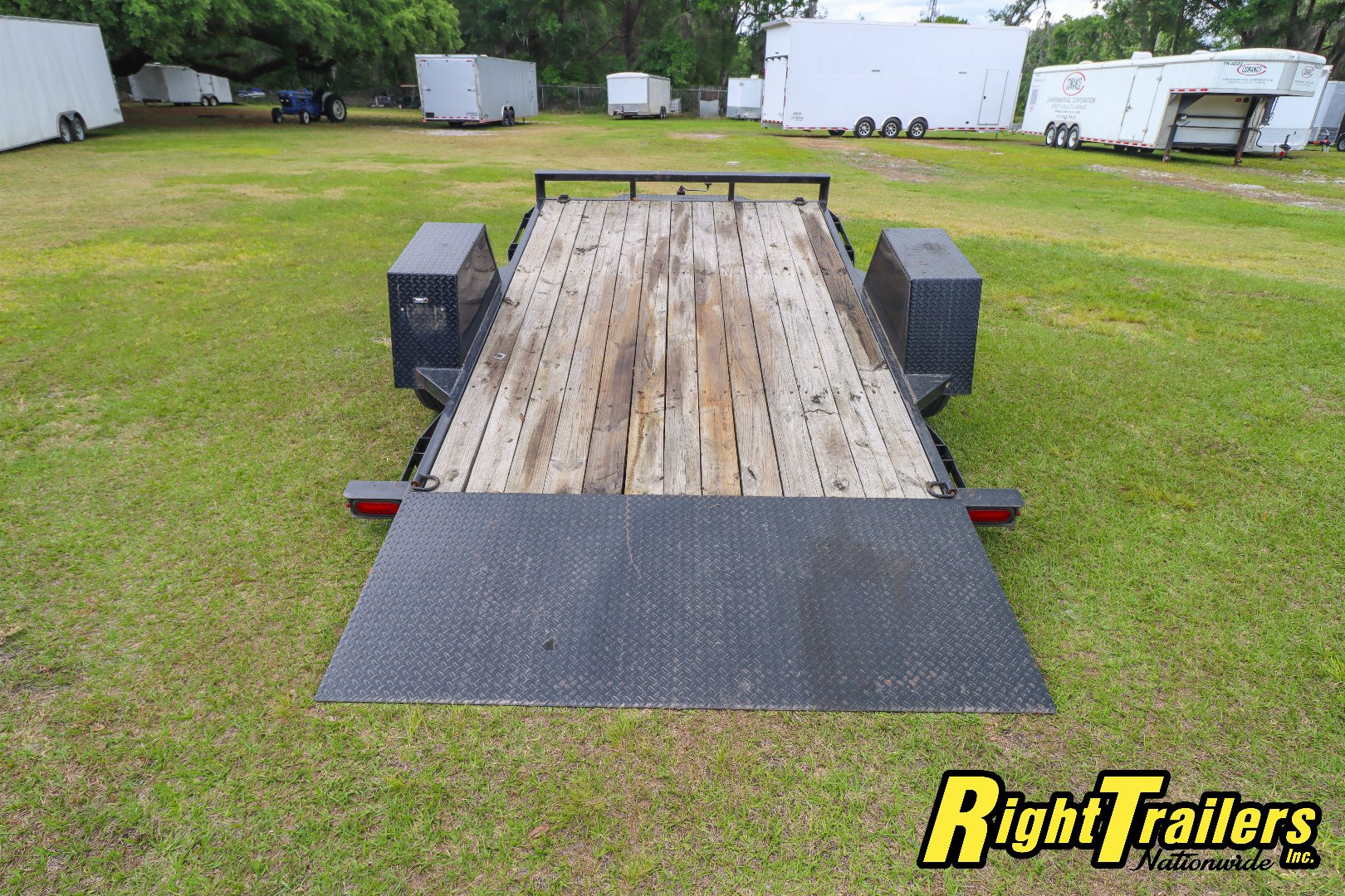 Used 2019 6.5X12.5 Novae Corp Tilt Trailer