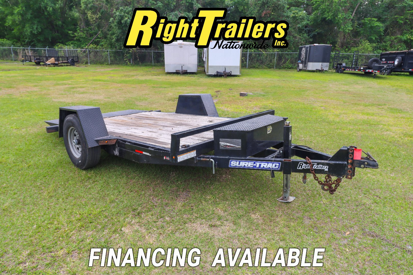 Used 2019 6.5X12.5 Novae Corp Tilt Trailer