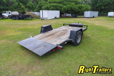 Used 2019 6.5X12.5 Novae Corp Tilt Trailer