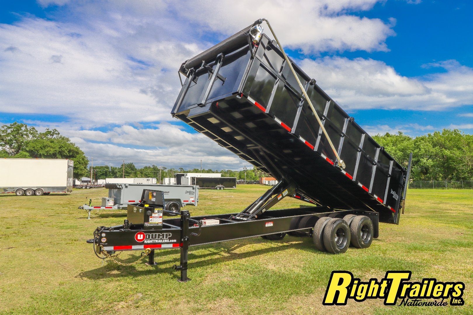 New 2025 8X20 U-DUMP DUMP TRAILER