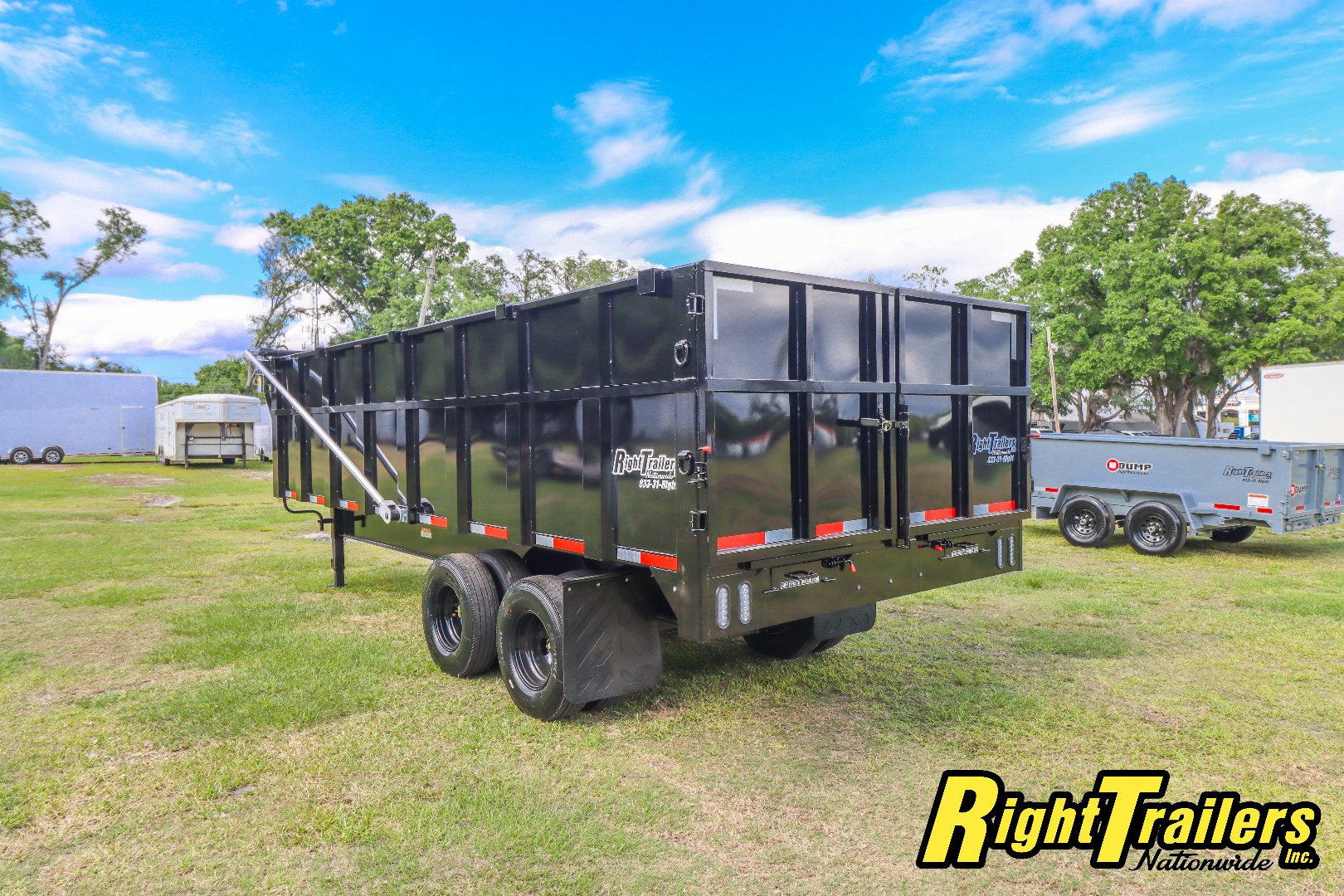 New 2025 8X20 U-DUMP DUMP TRAILER