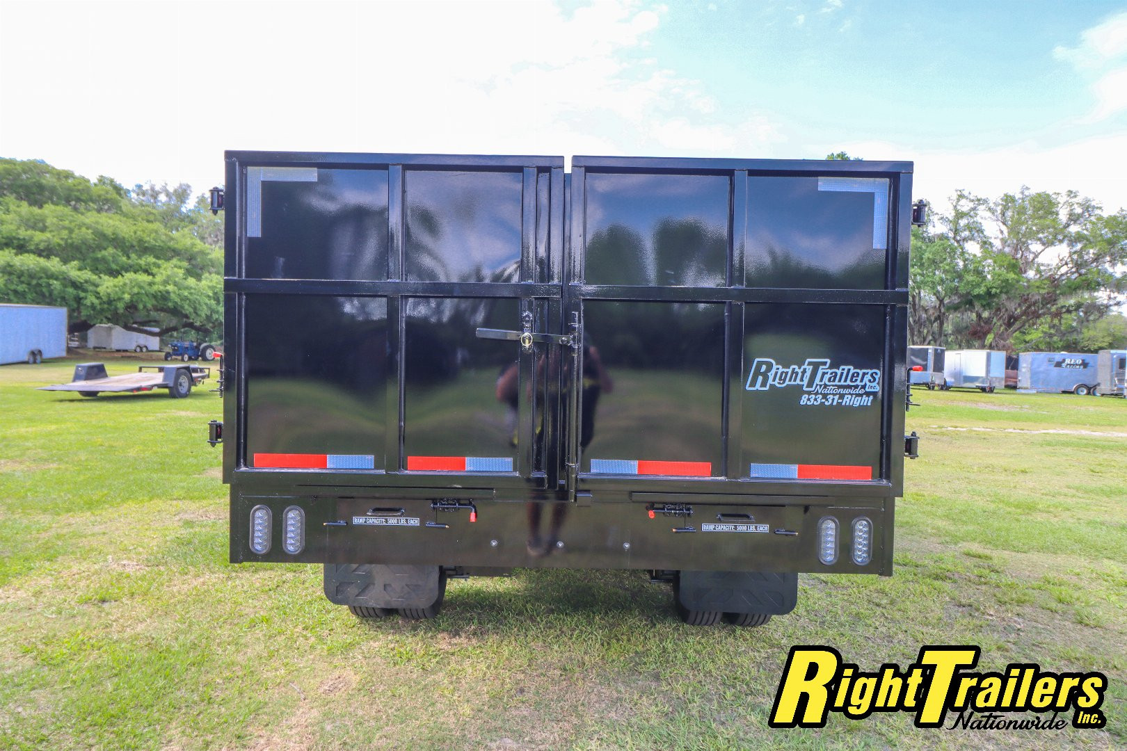 New 2025 8X20 U-DUMP DUMP TRAILER