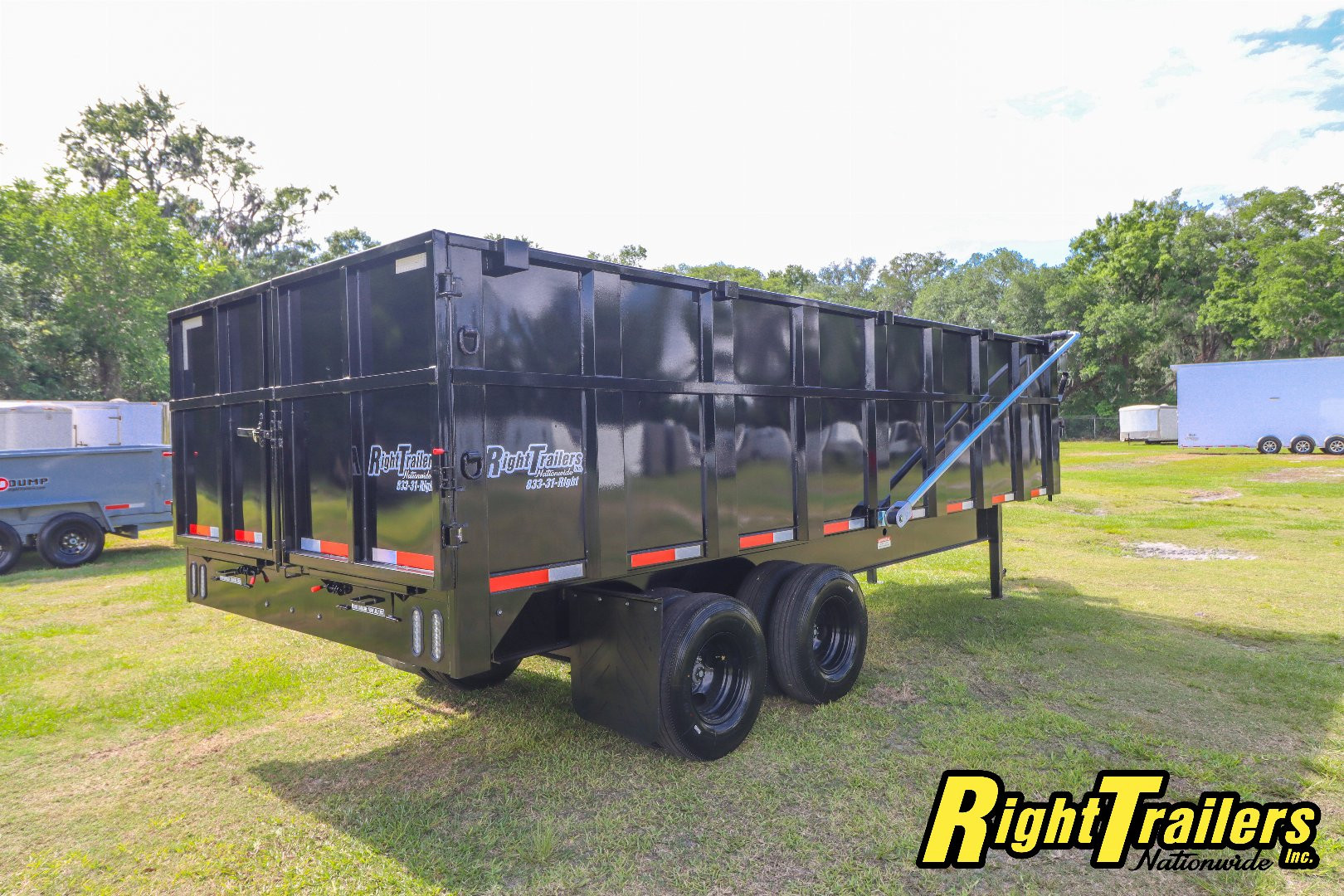 New 2025 8X20 U-DUMP DUMP TRAILER