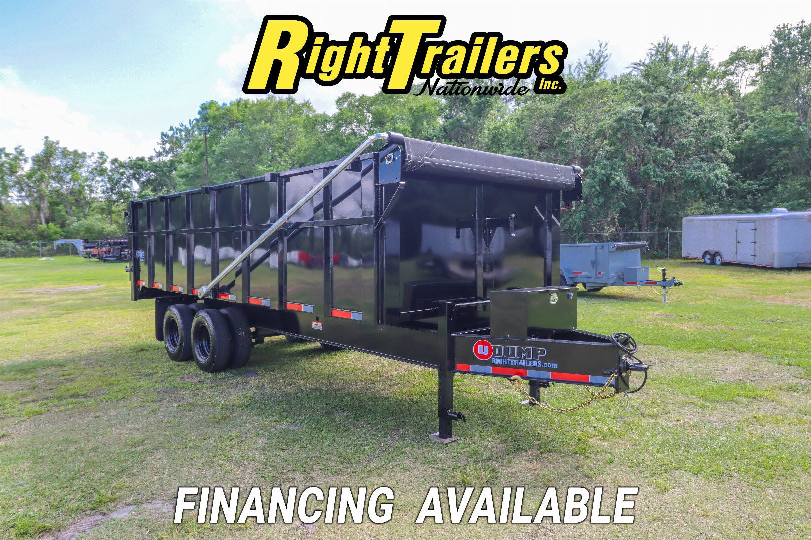 New 2025 8X20 U-DUMP DUMP TRAILER