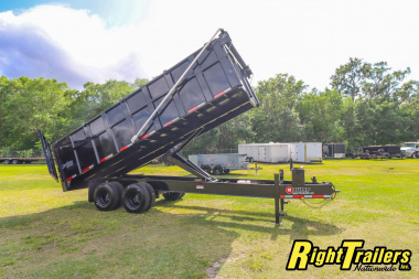 New 2025 8X20 U-DUMP DUMP TRAILER