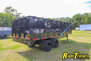 New 2025 8X20 U-DUMP DUMP TRAILER