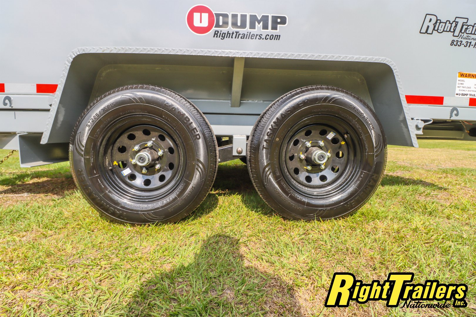 New 2025 6X12 U-Dump Dump Trailer