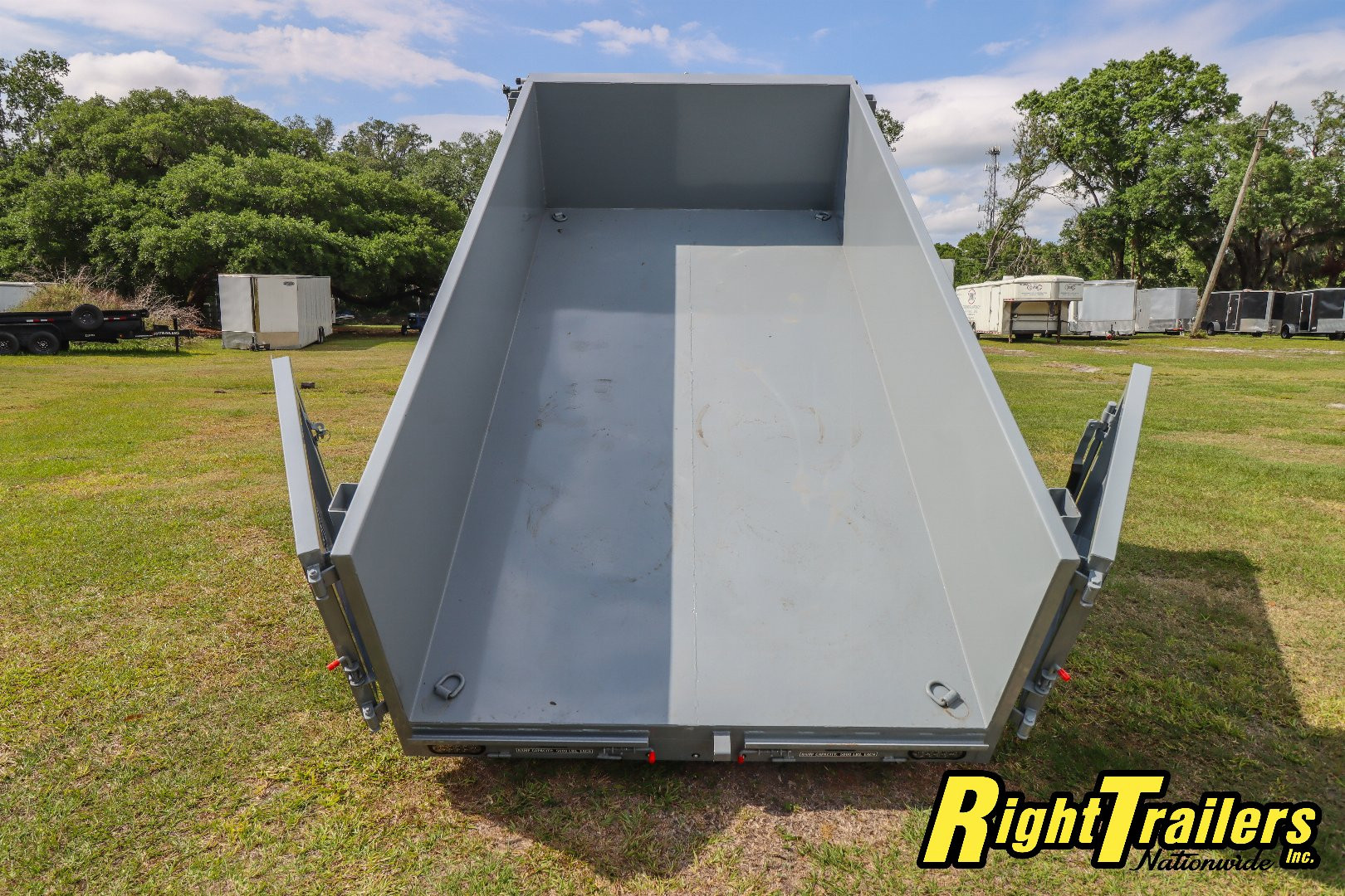 New 2025 6X12 U-Dump Dump Trailer