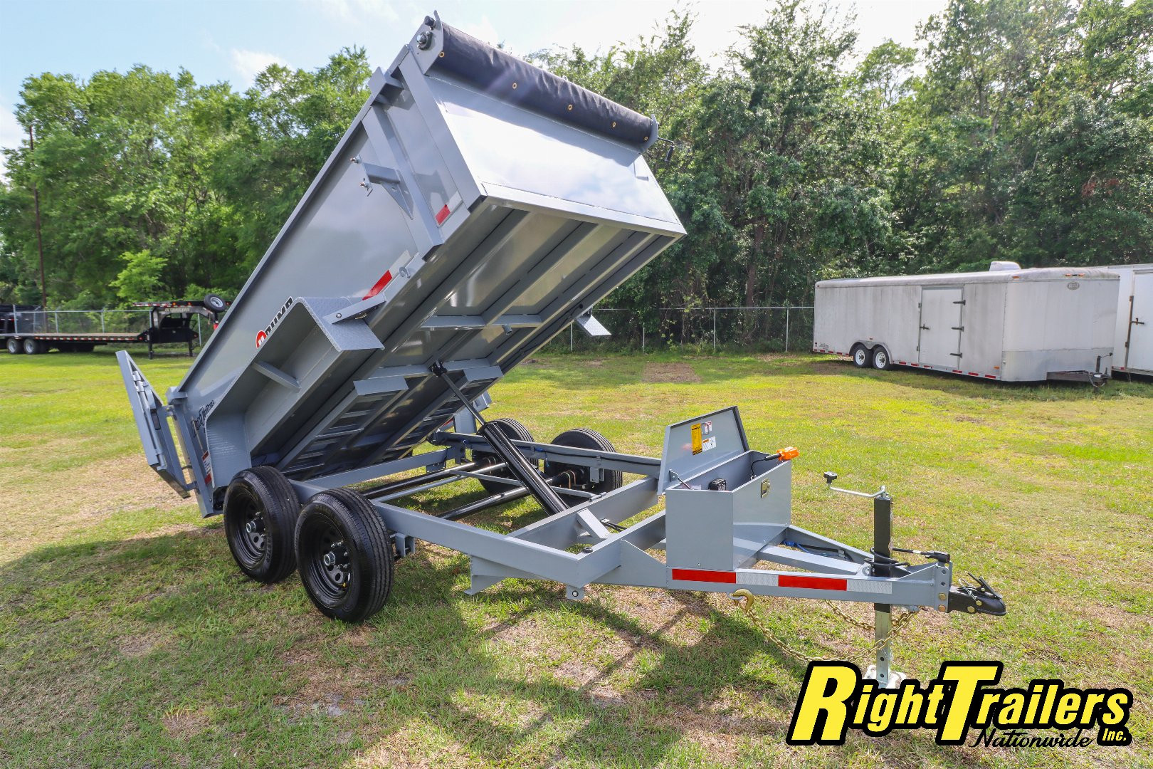 New 2025 6X12 U-Dump Dump Trailer