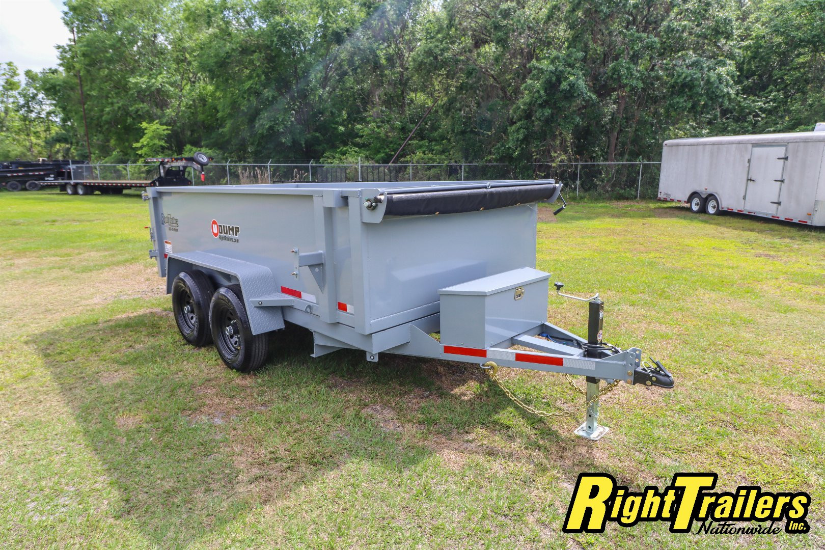 New 2025 6X12 U-Dump Dump Trailer