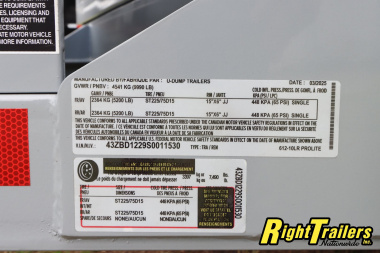 New 2025 6X12 U-Dump Dump Trailer