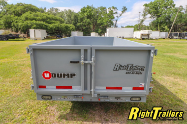 New 2025 6X12 U-Dump Dump Trailer