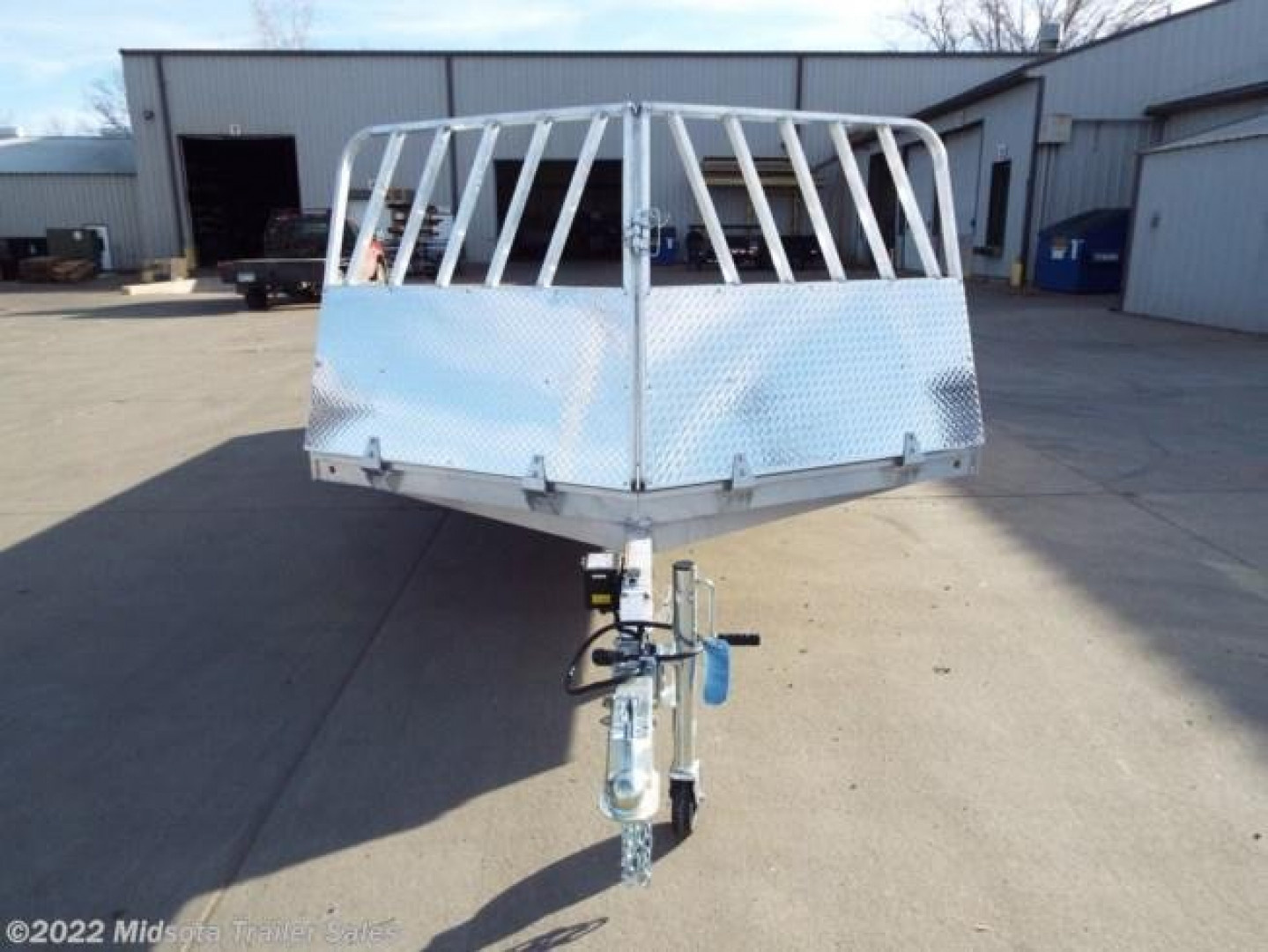 New 2023 Aluma8616D-TA-EL-R-13L - Snowmobile Trailer - 856
