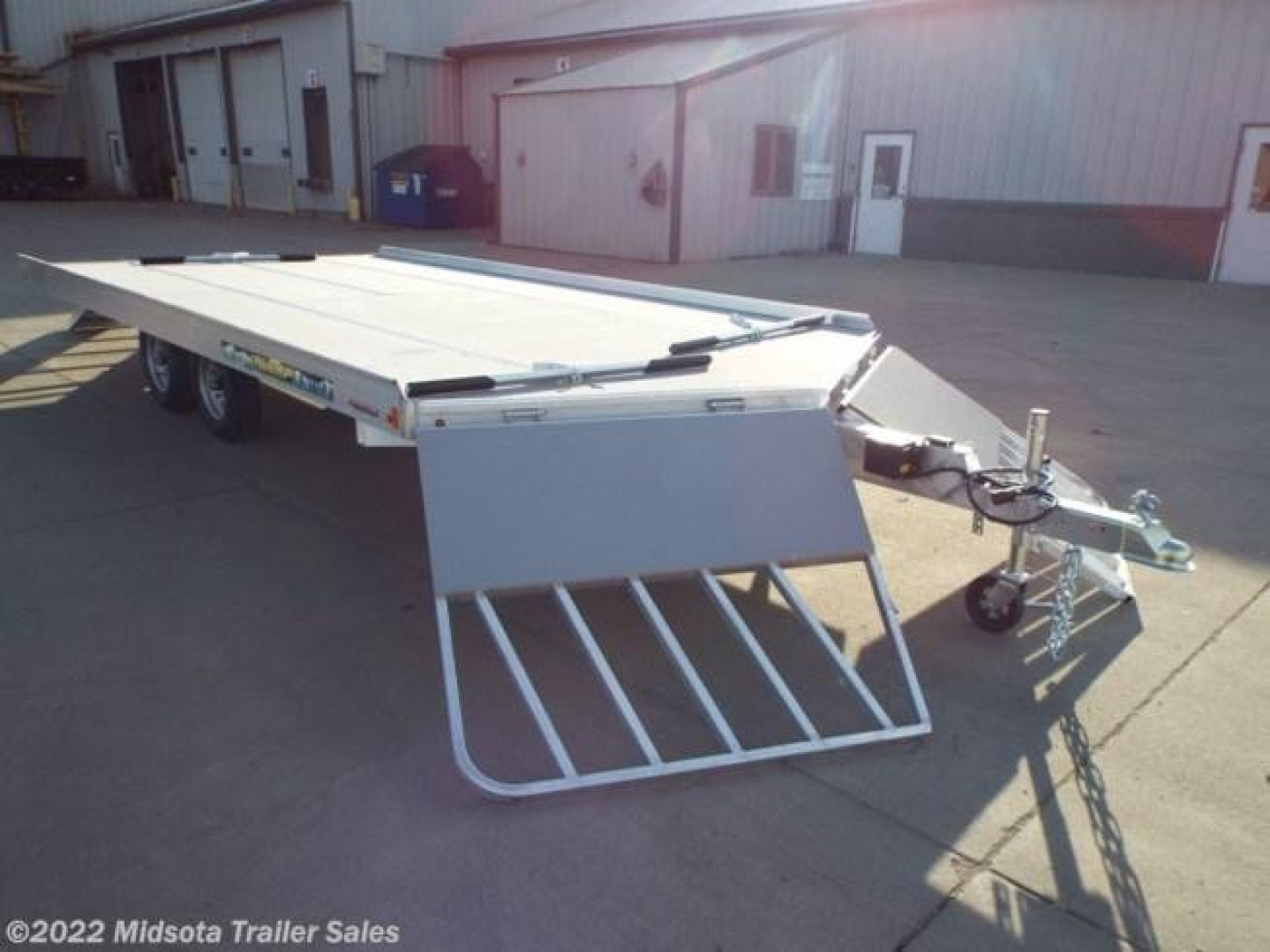 New 2023 Aluma8616D-TA-EL-R-13L - Snowmobile Trailer - 856