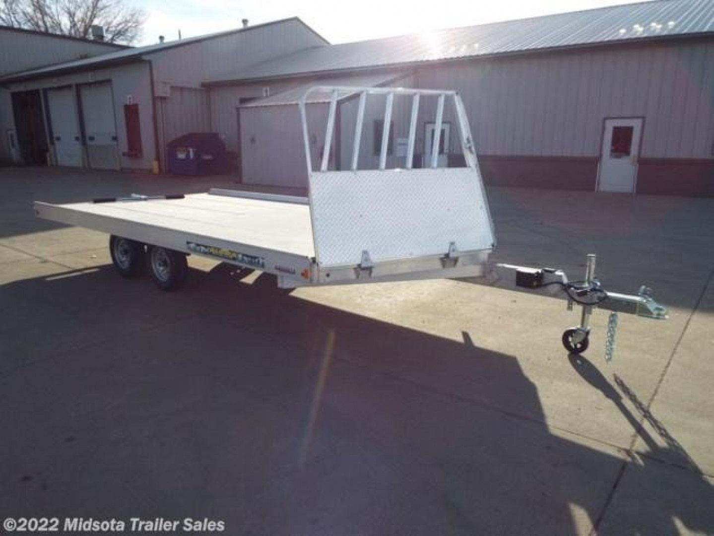 New 2023 Aluma8616D-TA-EL-R-13L - Snowmobile Trailer - 856